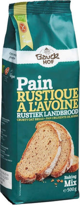 Mezcla para pan de avena sin gluten BIO 500 g - BAUCK HOF